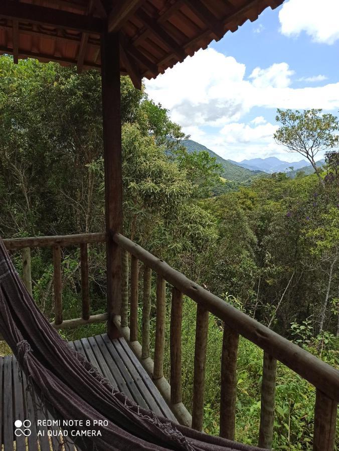 Pousada Espaco Da Onca Lumiar Bagian luar foto